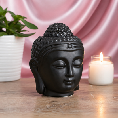 Wax Melt Burner - Black Buddha