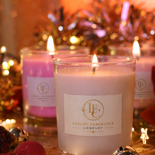 Luxury Strong Fragranced Candle - Autumn & Christmas